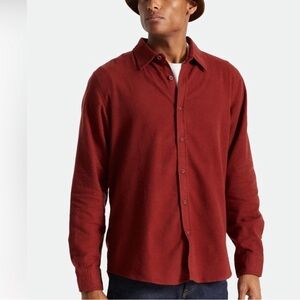 2. Daniel Ellissa Men’s Dress Shirt in Deep Red
